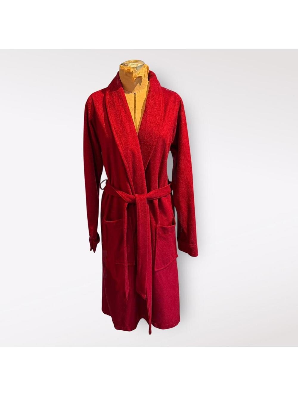 Mr. Ralph Red Robe with Belt and Pockets
